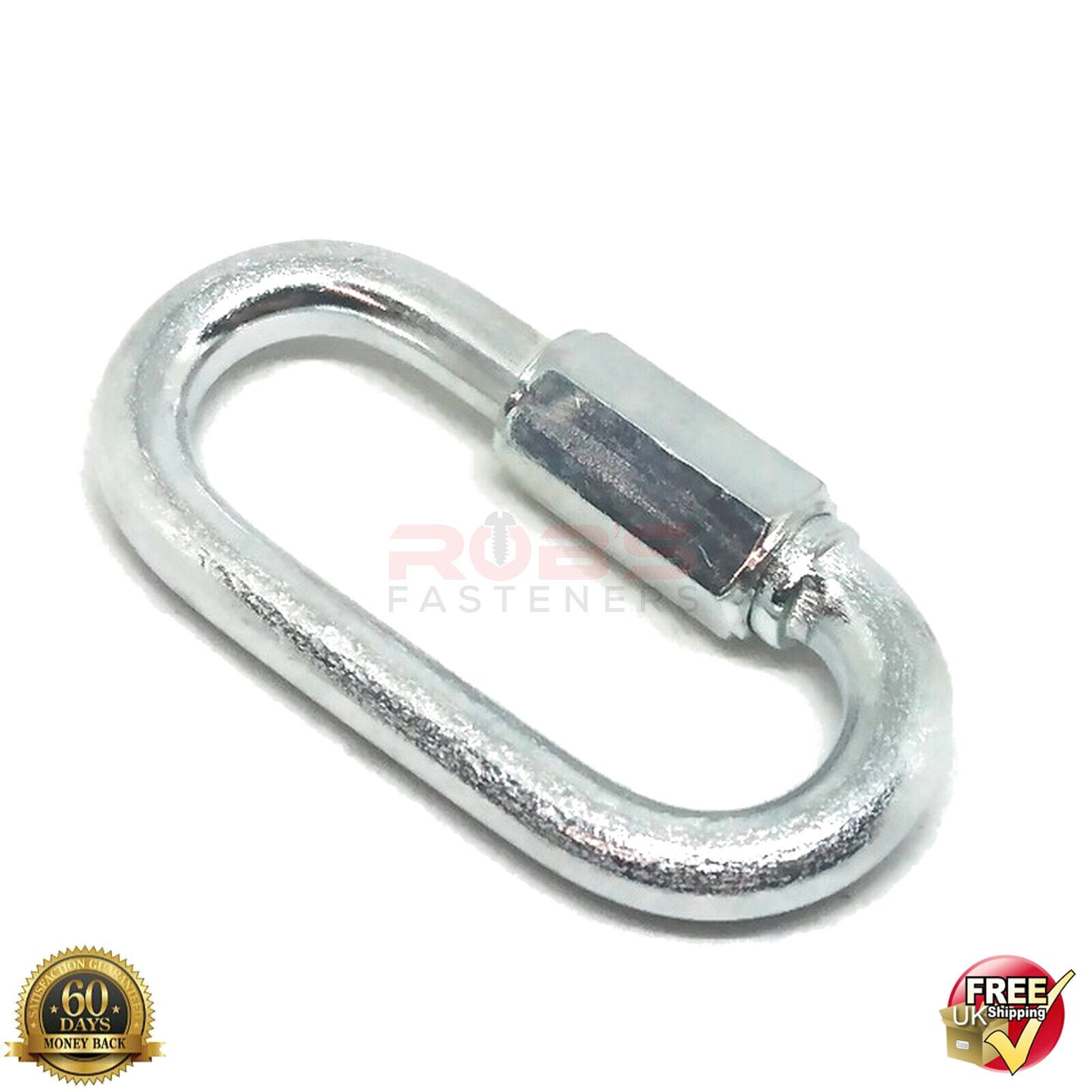 Quick Repair Link Chain Extend Screw Lock Fastener Carabiner Rope Hook