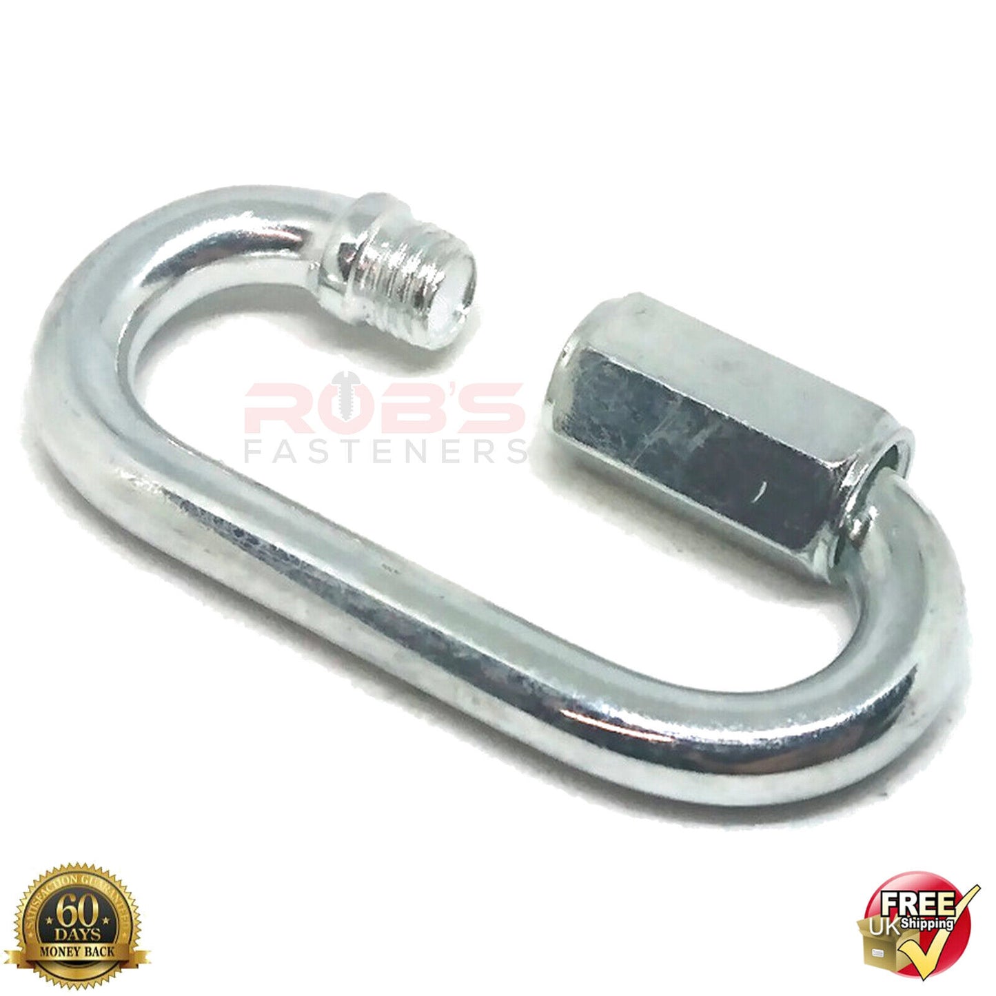 Quick Repair Link Chain Extend Screw Lock Fastener Carabiner Rope Hook