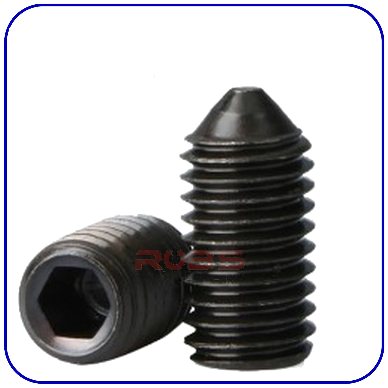 Grub Screws CONE Black