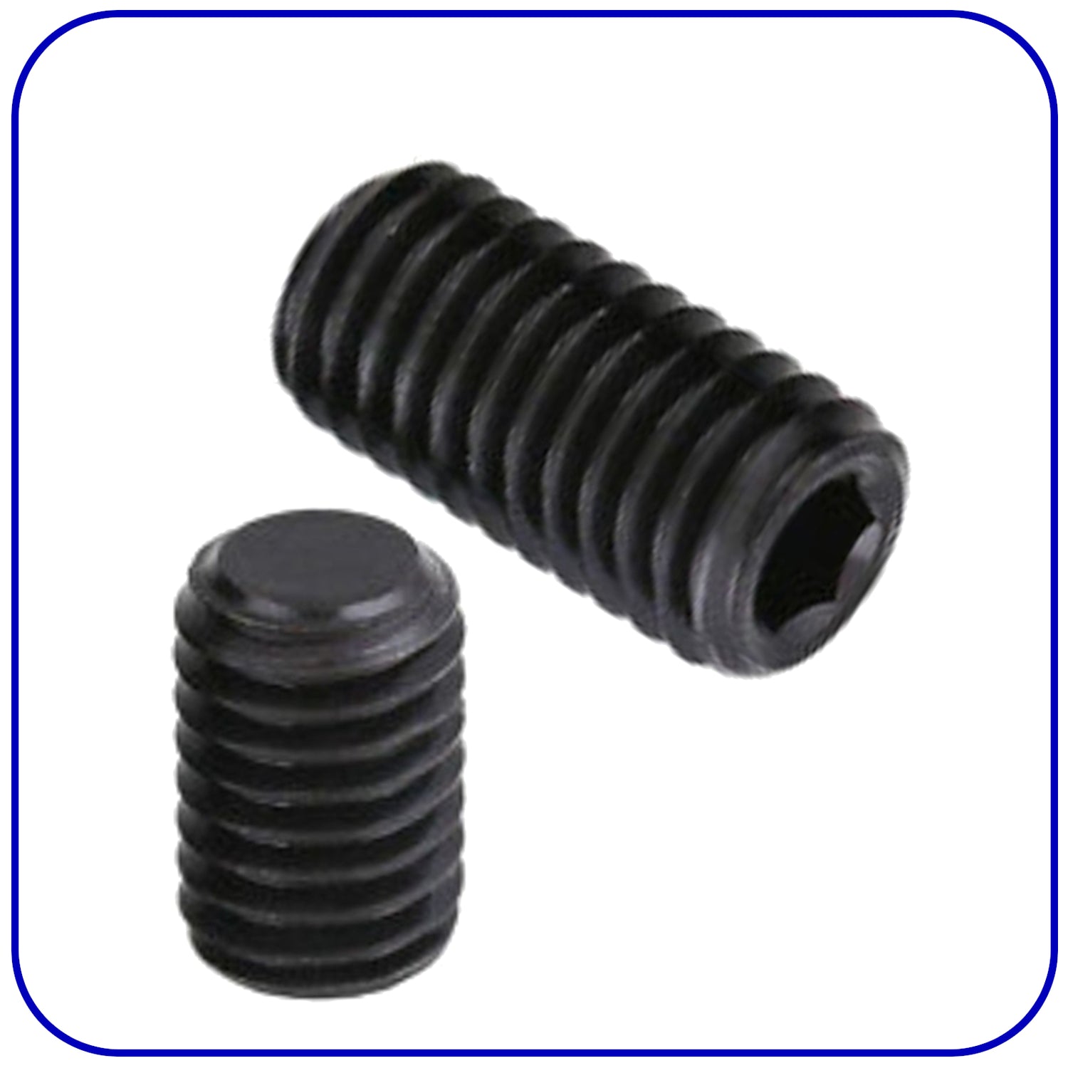 Grub Screws FLAT Black