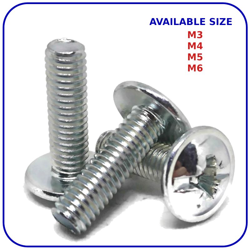 Machine Screws Flange Pozi