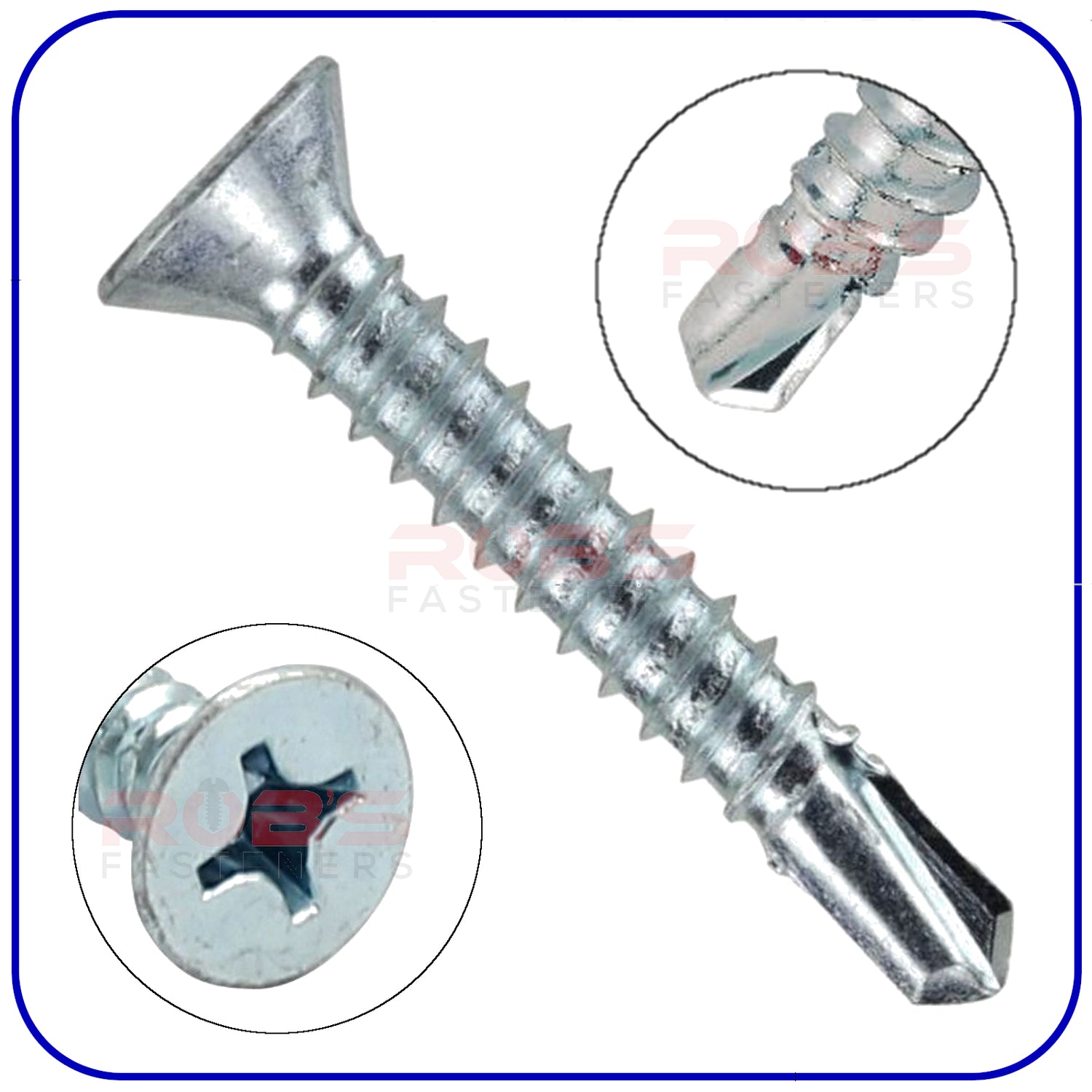 Self Drilling Screws COUNTERSUNK HEAD