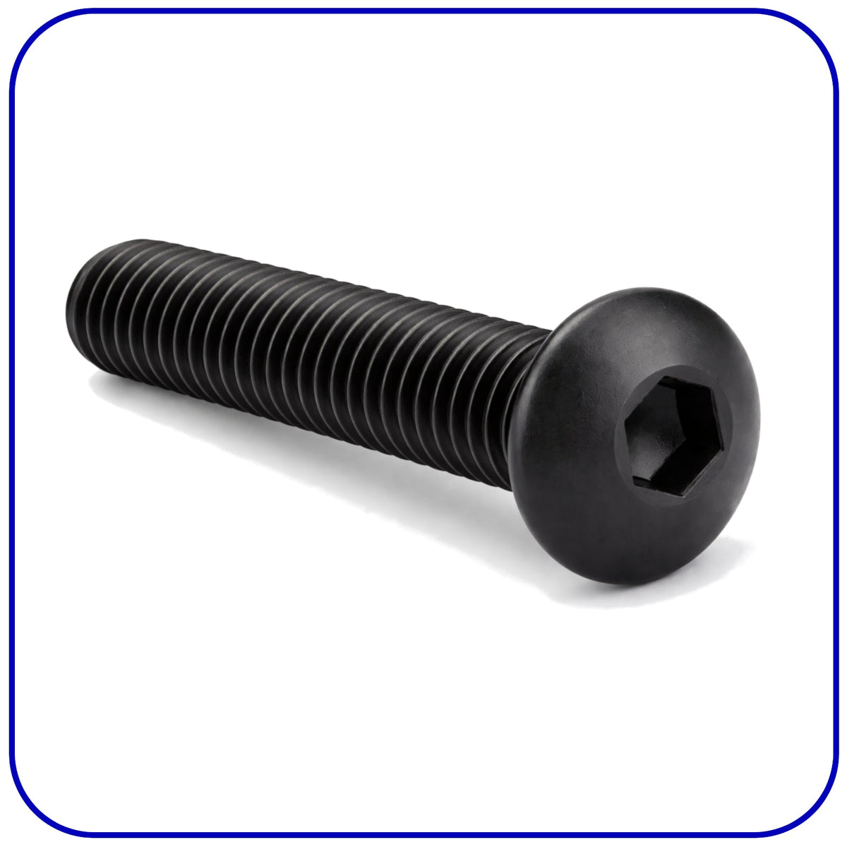 Machine Screws BUTTON HEAD Black