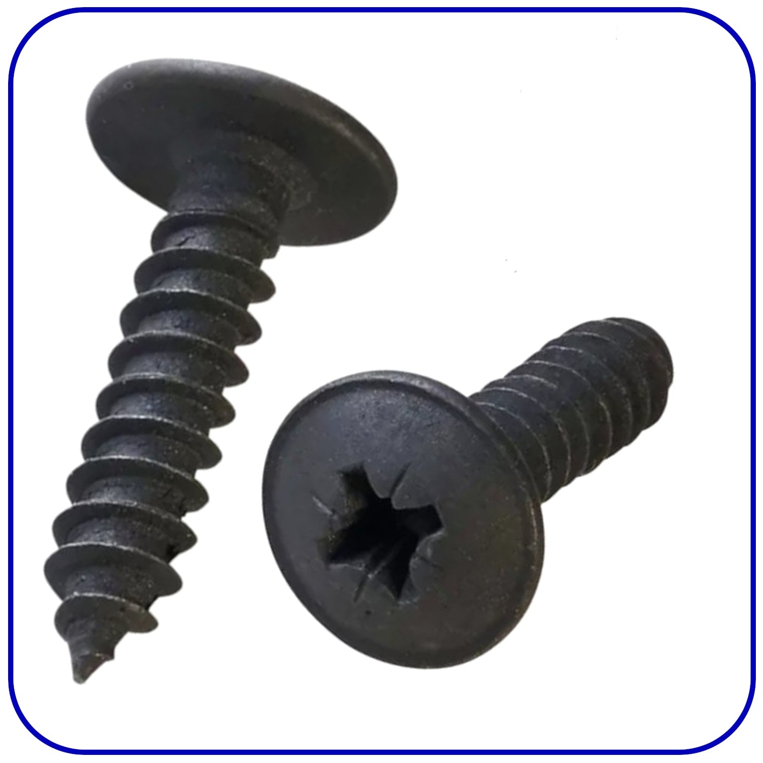 Screws SELF TAPPING FLANGED Black