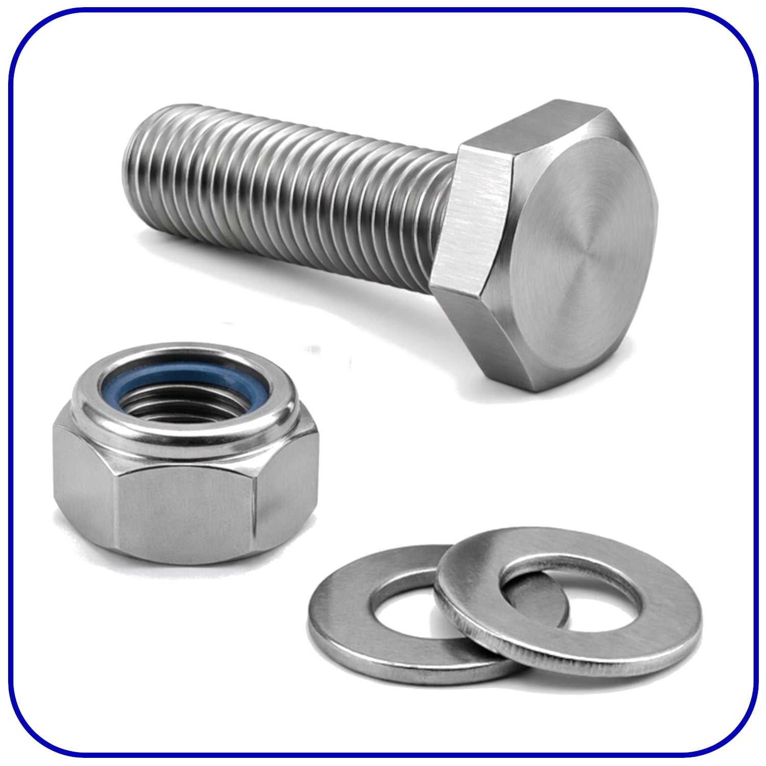 Hex Setscrews & Nyloc Nuts