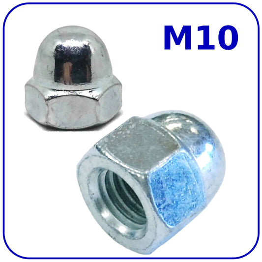 M10 (10 mm) NUTS DOME DIN 1587