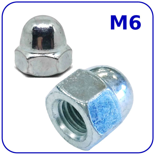 M6 (6 mm) NUTS DOME DIN 1587