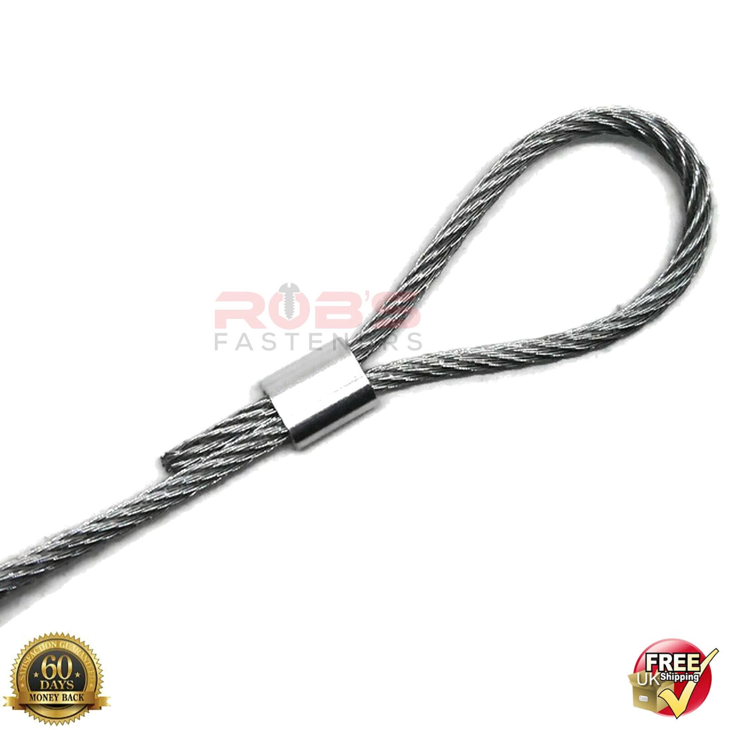 Aluminium Wire Rope Ferrules 1, 1.5, 2, 3, 5,6,8 mm Crimping Sleeve Cable Crimps
