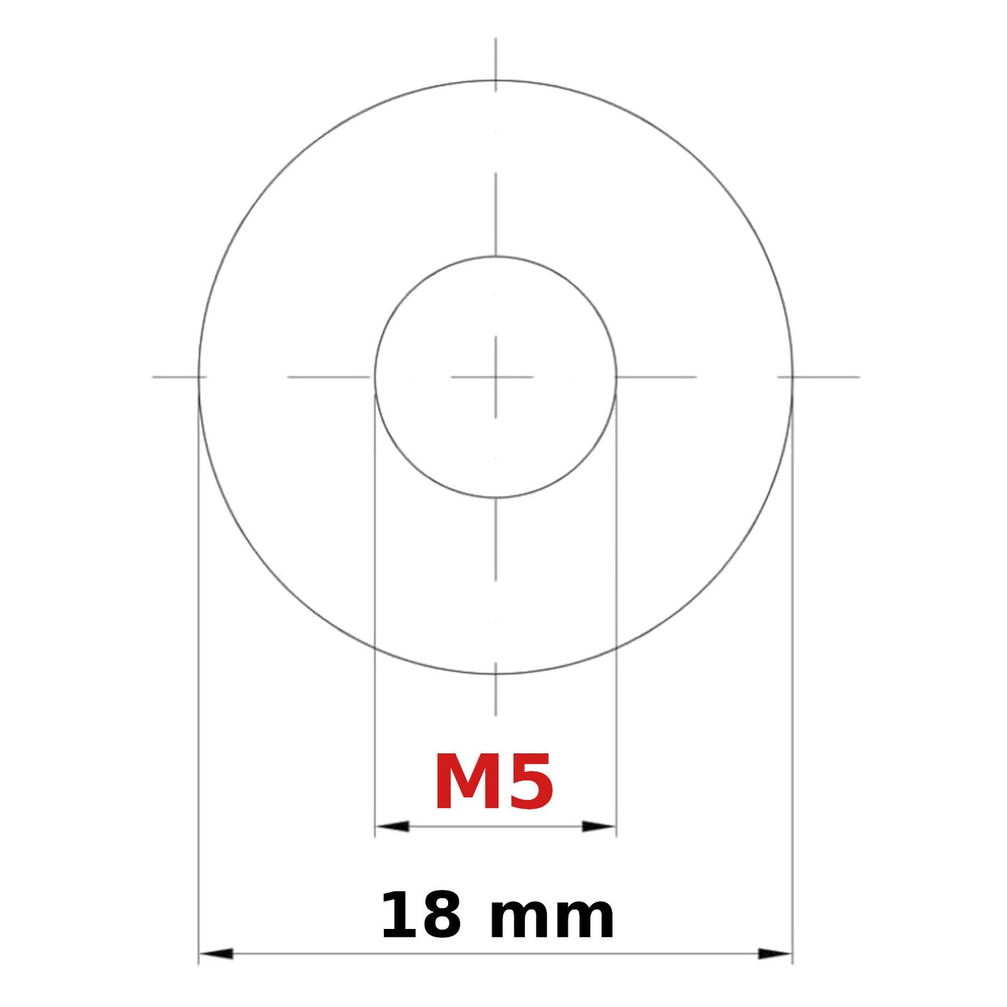 M5 PENNY REPAIR MUDGUARD WASHERS BRIGHT ZINC PLATED DIN 440 WIDE THICK WASHER
