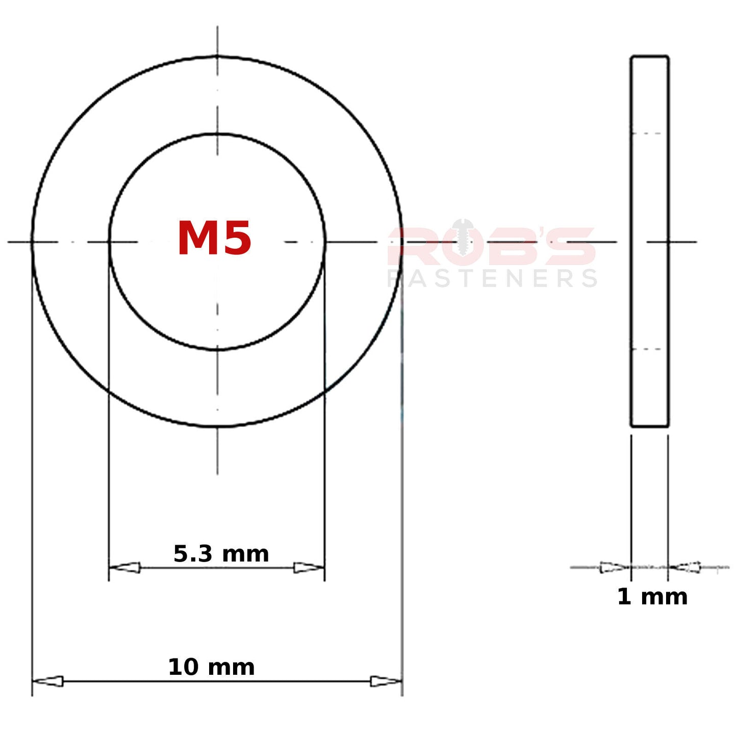 M5 (ø 5mm) MACHINE SCREWS AND NUTS BOLTS FLANGED SOCKET HEAD