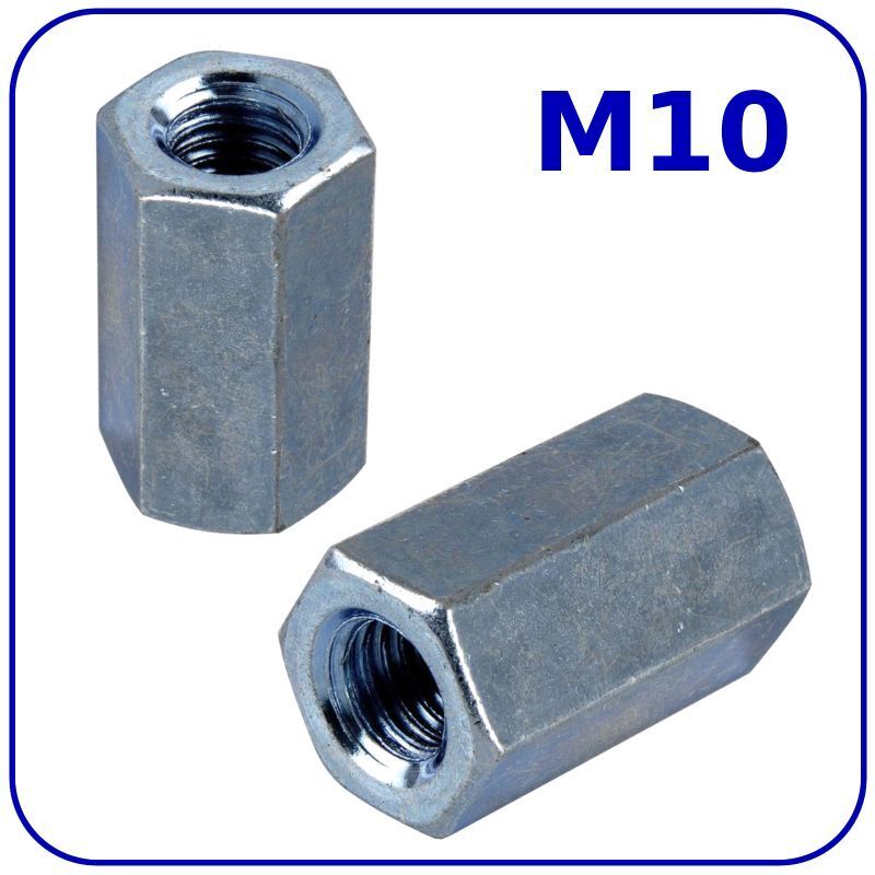 M10 (Length 30 mm) NUTS LONG DIN 6334